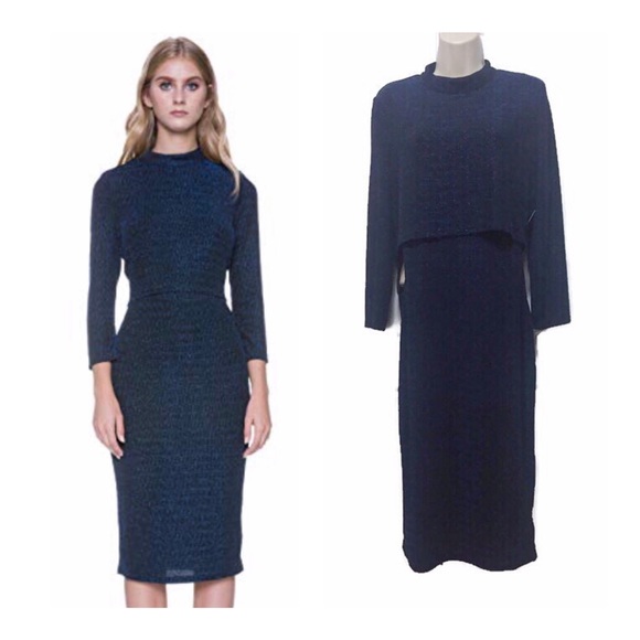 Endless Rose Blue Starry Starry Night Dress - Picture 1 of 9